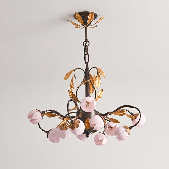 Captivating Floral Lamps By Amanda Lighting