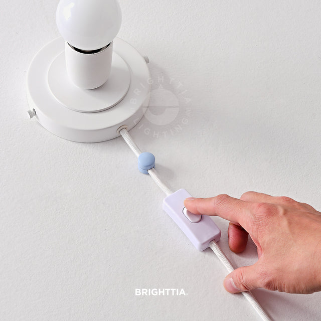 Cord Organizer Buttons - Light Blue 4PK