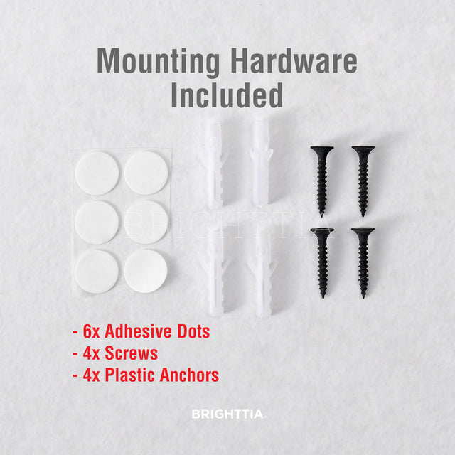 Cord Organizer Buttons - Matte Brass 4PK