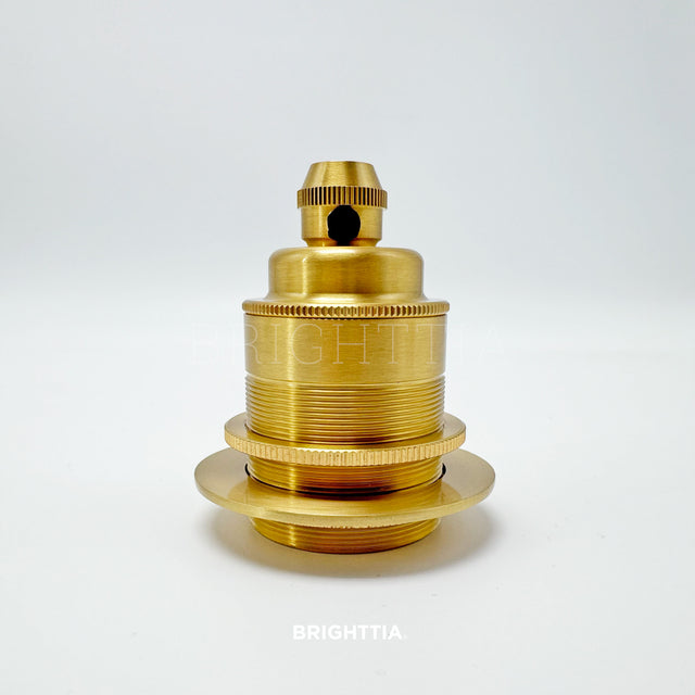 Chrome Shade Ring Extender Disc For Threaded Sockets - 60mm