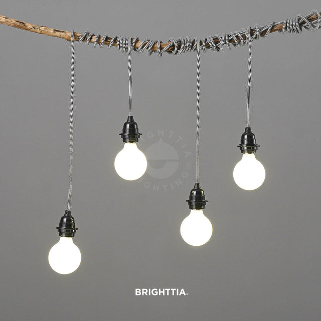 Portable Shade Ready Plug-In Pendant - Zebra