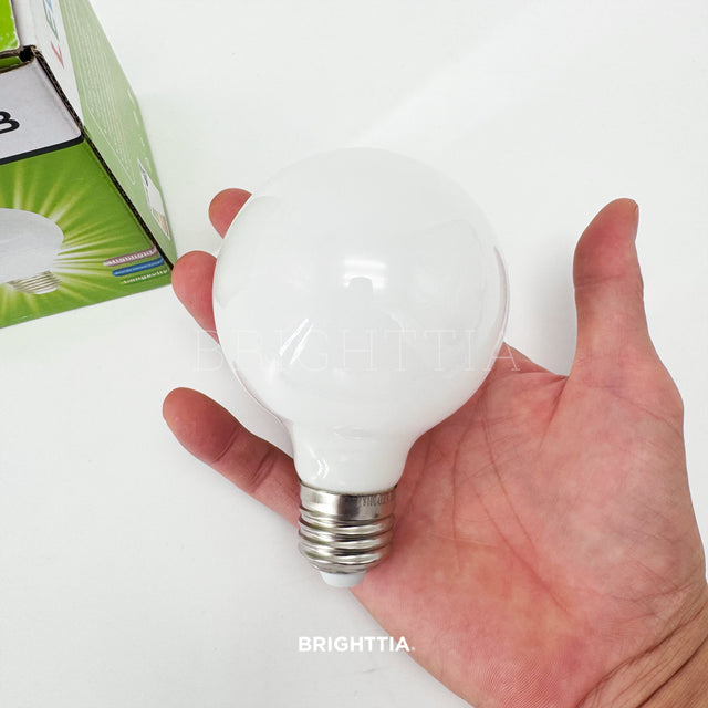 G80 5W LED Globe Bulb - 2PK