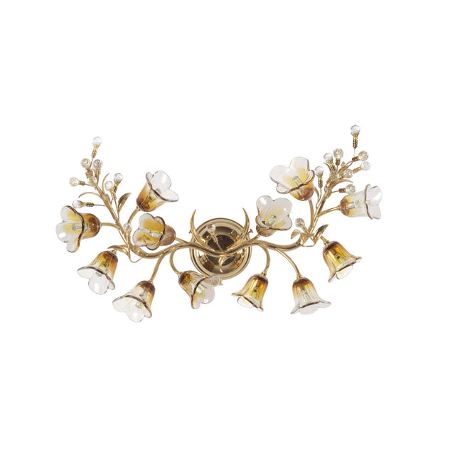 Campanula Flower Wall Sconces - 12 Lights