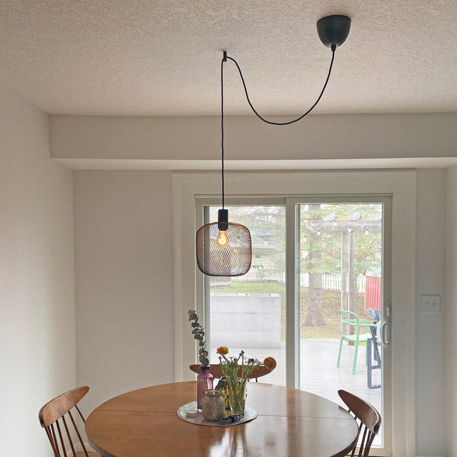 Easy Ceiling Hook - Black