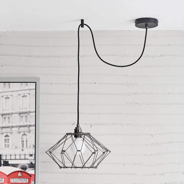 Easy Ceiling Hook - Black