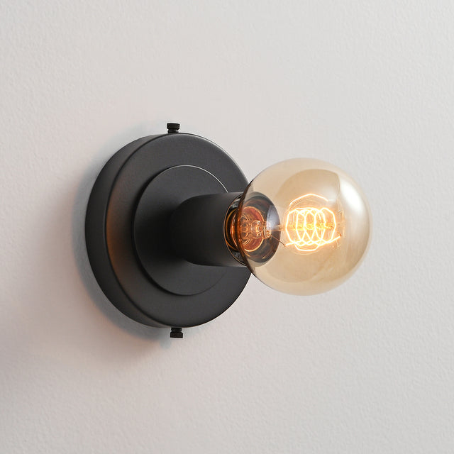Luna Surface Mount Light - Black