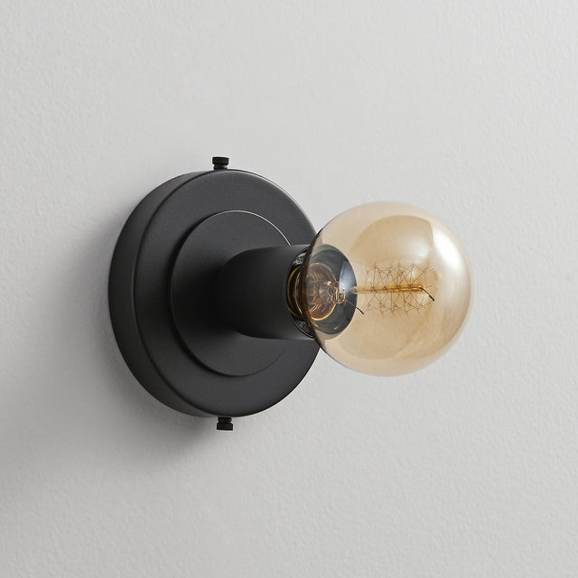 Luna Surface Mount Light - Black