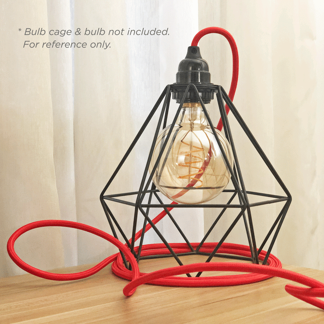 BP0021-1BP-Shade Ready Plug-In Cord Set-Red