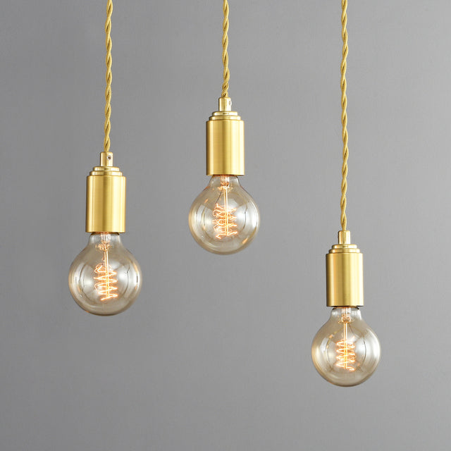 Step Up Pendant - Brushed Gold