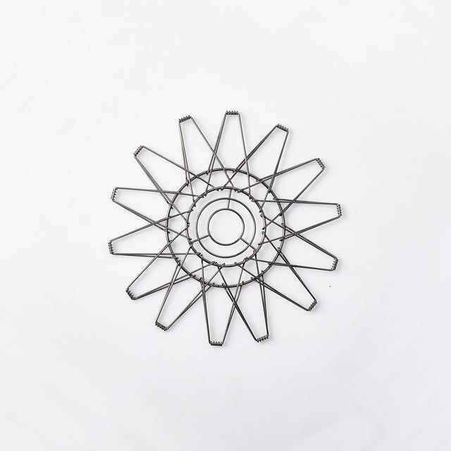 Transformable Stainless Steel Wire Bowl Lamp Shade - Small Black