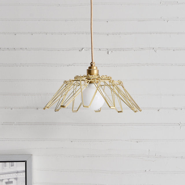 Transformable Stainless Steel Wire Bowl Lamp Shade - Small Black