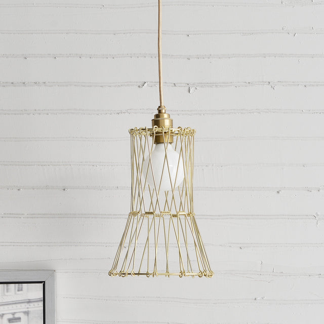 Transformable Stainless Steel Wire Bowl Lamp Shade - Small Black