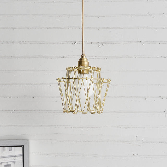 Transformable Stainless Steel Wire Bowl Lamp Shade - Small Black