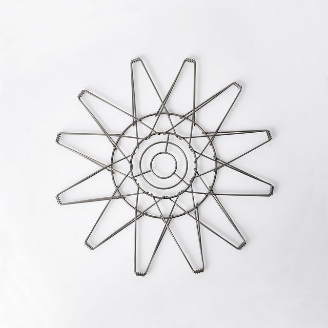 Transformable Stainless Steel Wire Bowl Lamp Shade - Small Gold