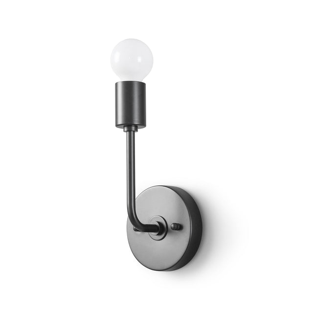 Slim 1-Light Wall Sconce - Black