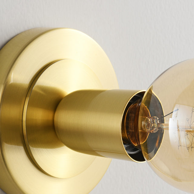 Luna Plug In Wall Sconce - Gold