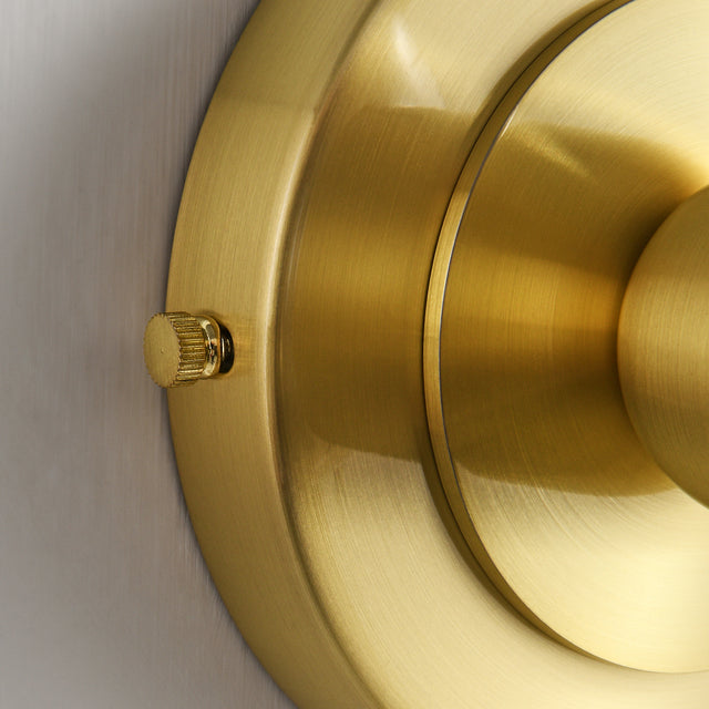 Luna Plug In Wall Sconce - Gold