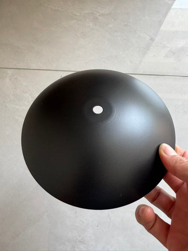 Black Circular Cap - 155mm