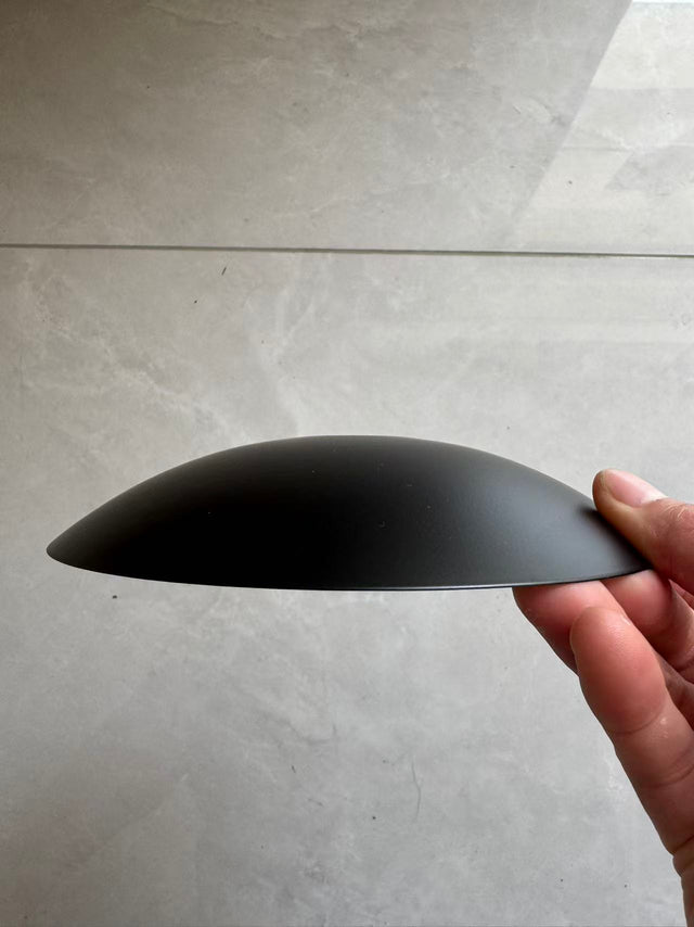 Black Circular Cap - 155mm