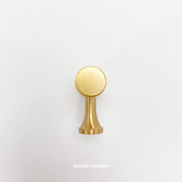 Modern Brass Pull Knob Handle 2PK