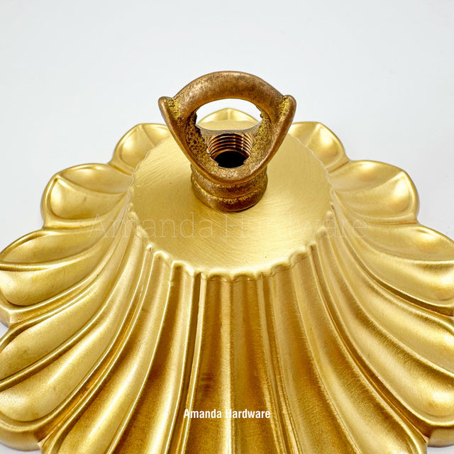 Brass Petal Hook - 5.4in