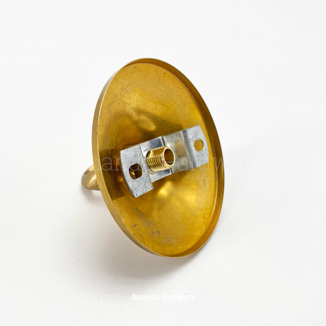 Brass Short Cone Hook - 3.15in