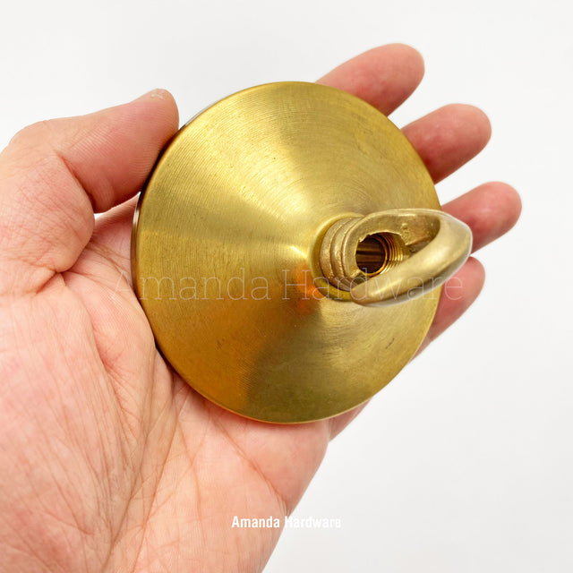 Brass Short Cone Hook - 3.15in