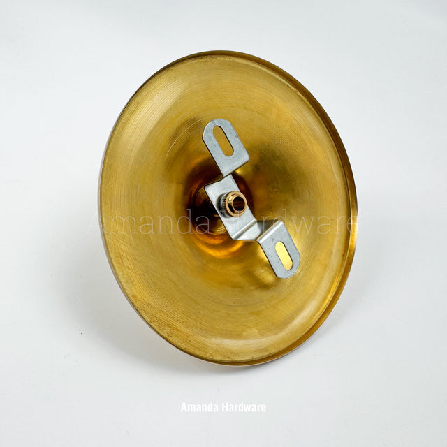 Raw Brass Ceiling Hook Canopy - 5.6in