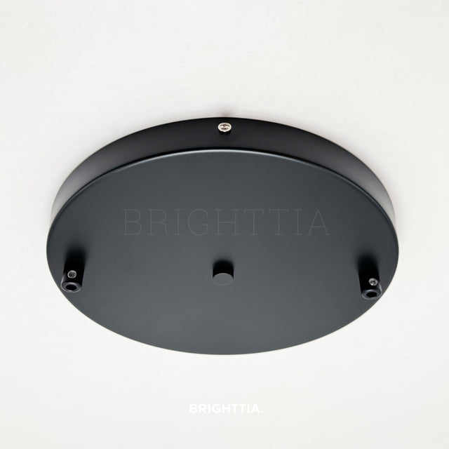 10in Modern 2-Port Canopy Kit - Black