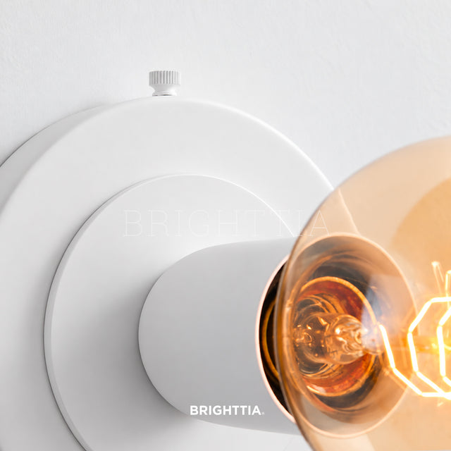 Luna Surface Mount Light - White