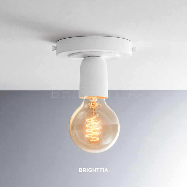 Luna Surface Mount Light - White