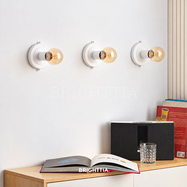 Luna Surface Mount Light - White