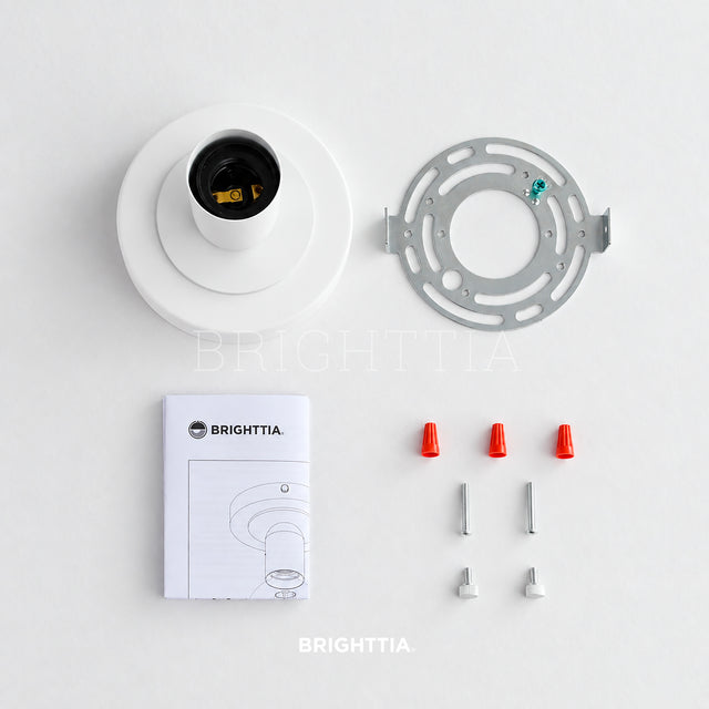 Luna Surface Mount Light - White
