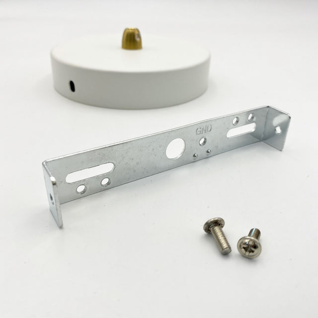 115mm (4.5in) Crossbar Bracket Kit For Lamp Canopies