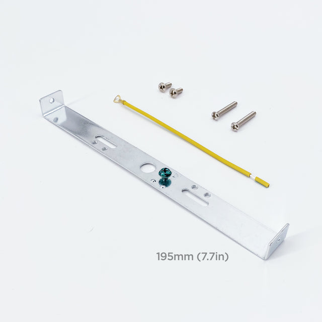195mm (7.7in) Crossbar Bracket Kit For Lamp Canopies