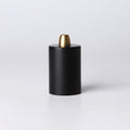 BA-L101B-Black Fitting Cup Socket With Brass Cord Grip