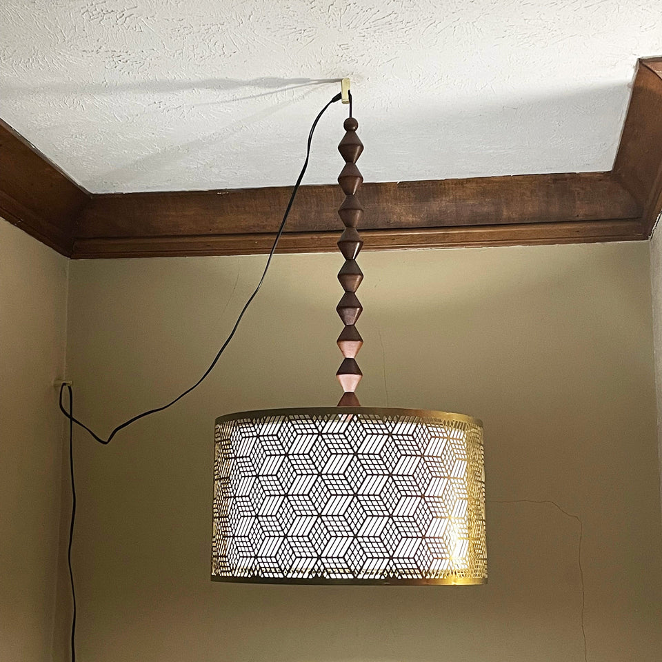 Easy Ceiling Hook - Gold