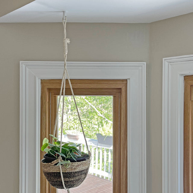 Easy Ceiling Hook - White/Gold