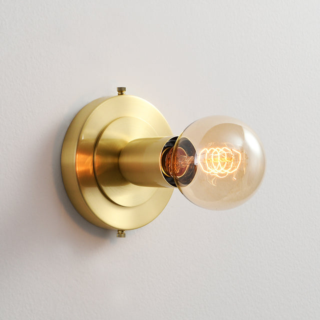 Luna Surface Mount Light - Brushed Gold