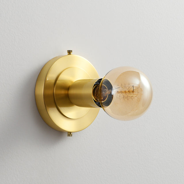 Luna Surface Mount Light - Brushed Gold