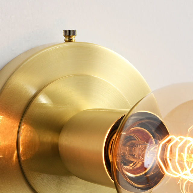 Luna Surface Mount Light - Brushed Gold