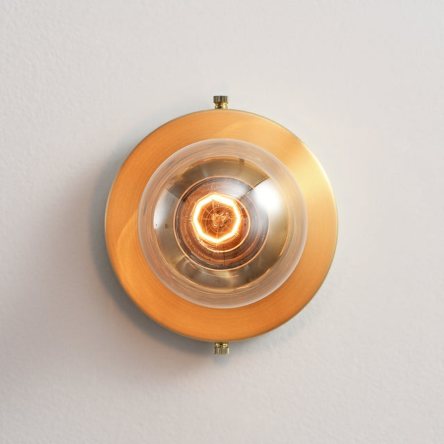 Luna Surface Mount Light - Brushed Gold