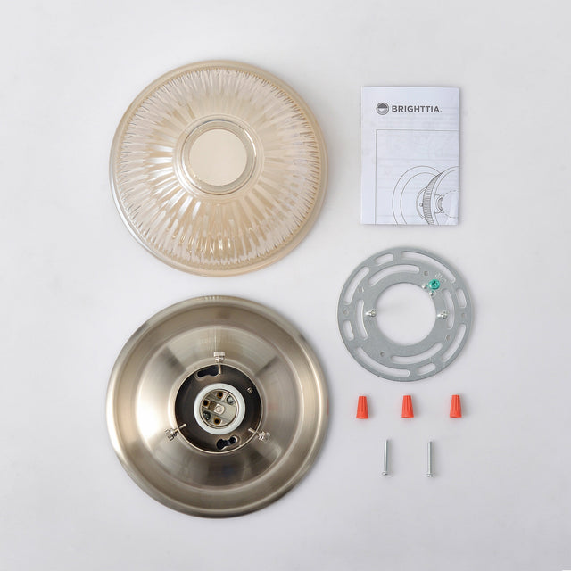 Bonnie Flush Mount Ceiling Light - Brushed Nickel