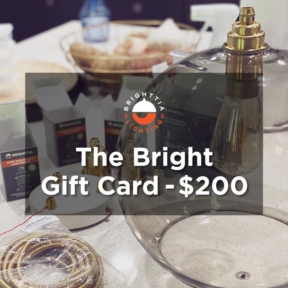 Brighttia Gift Card - $200